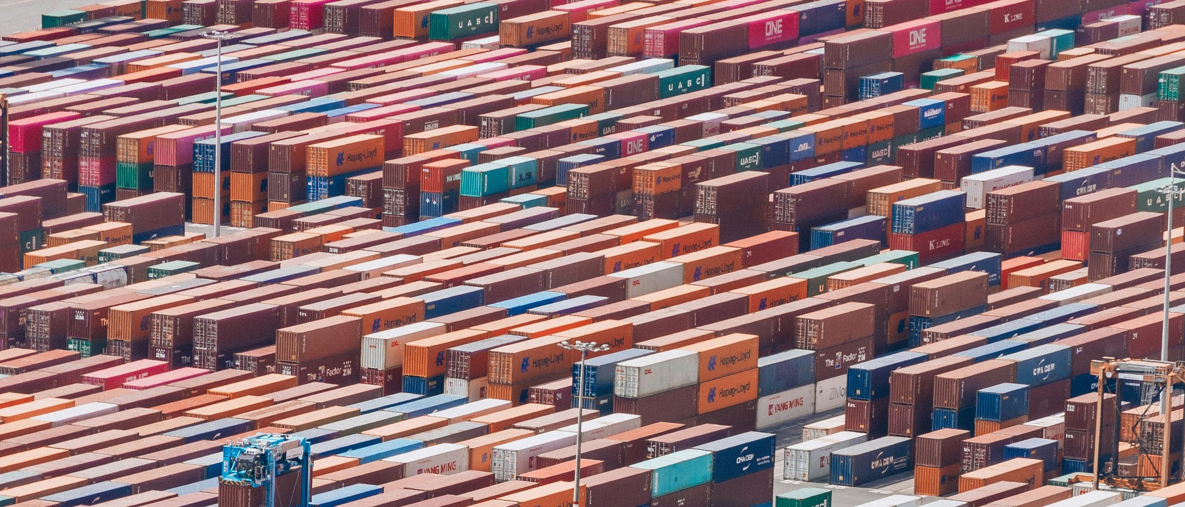 Container logistics yard